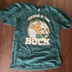 Knuck If You Buck T-shirt size XL